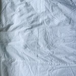 Mastro Raphael The White House Linen Embroidered Bees Twin Duvet Made in Italy